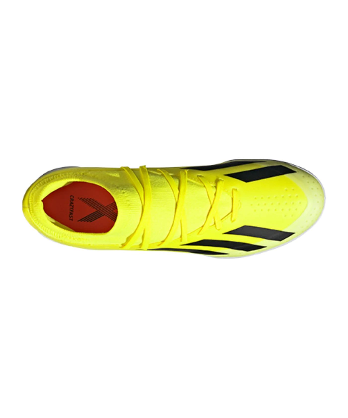 adidas X Crazyfast League IN Halle Solar Energy Gelb Schwarz Weiss