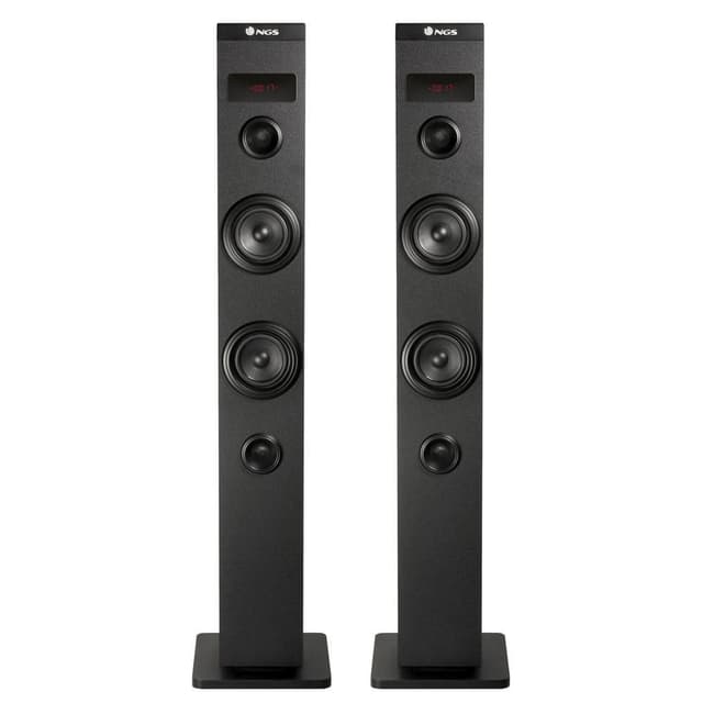 Towerspeaker Skycharm 50W BT / USB / OPTICAL fjernbetjening Sort