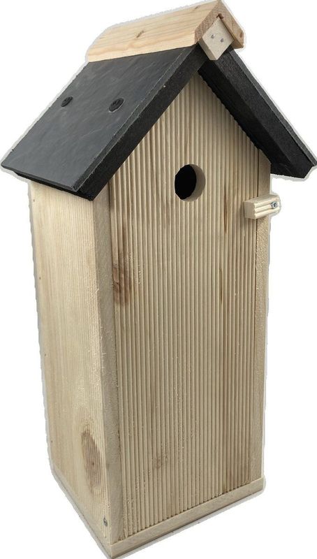 Garden Spirit - Vogelhuisje met Shotglaasjes - FSC-gecertificeerd Hout - 15 x 20 x 40 cm