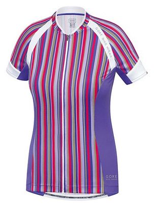 GORE BIKE WEAR Maillot Manches Courtes Femmes POWER Violet