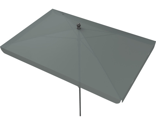 Soluna Cannes Push Up parasol 140 x 210 cm donkergrijs