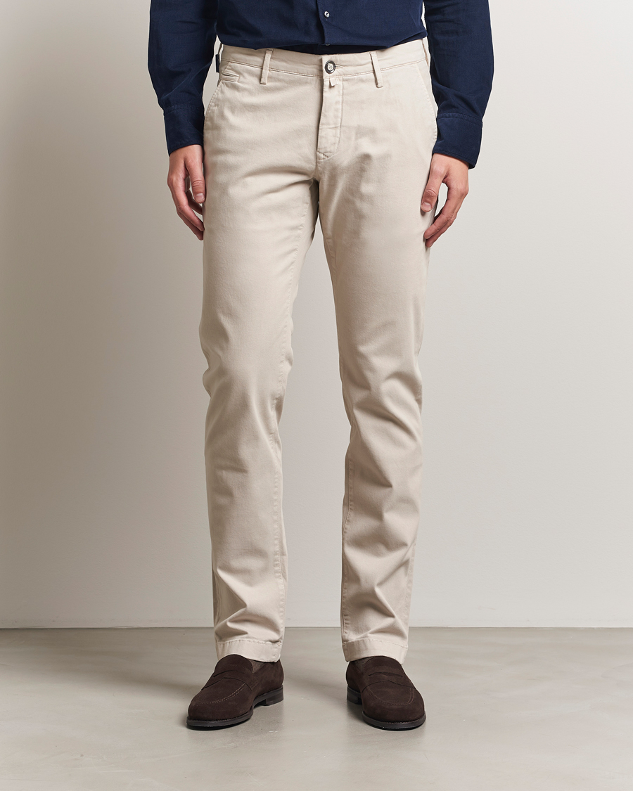 Jacob Cohën Bobby Cotton Chinos Beige