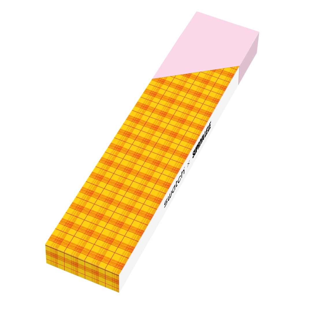 Swatch x Supriya Lele Skin Classic Biosourced Fire Madras 01