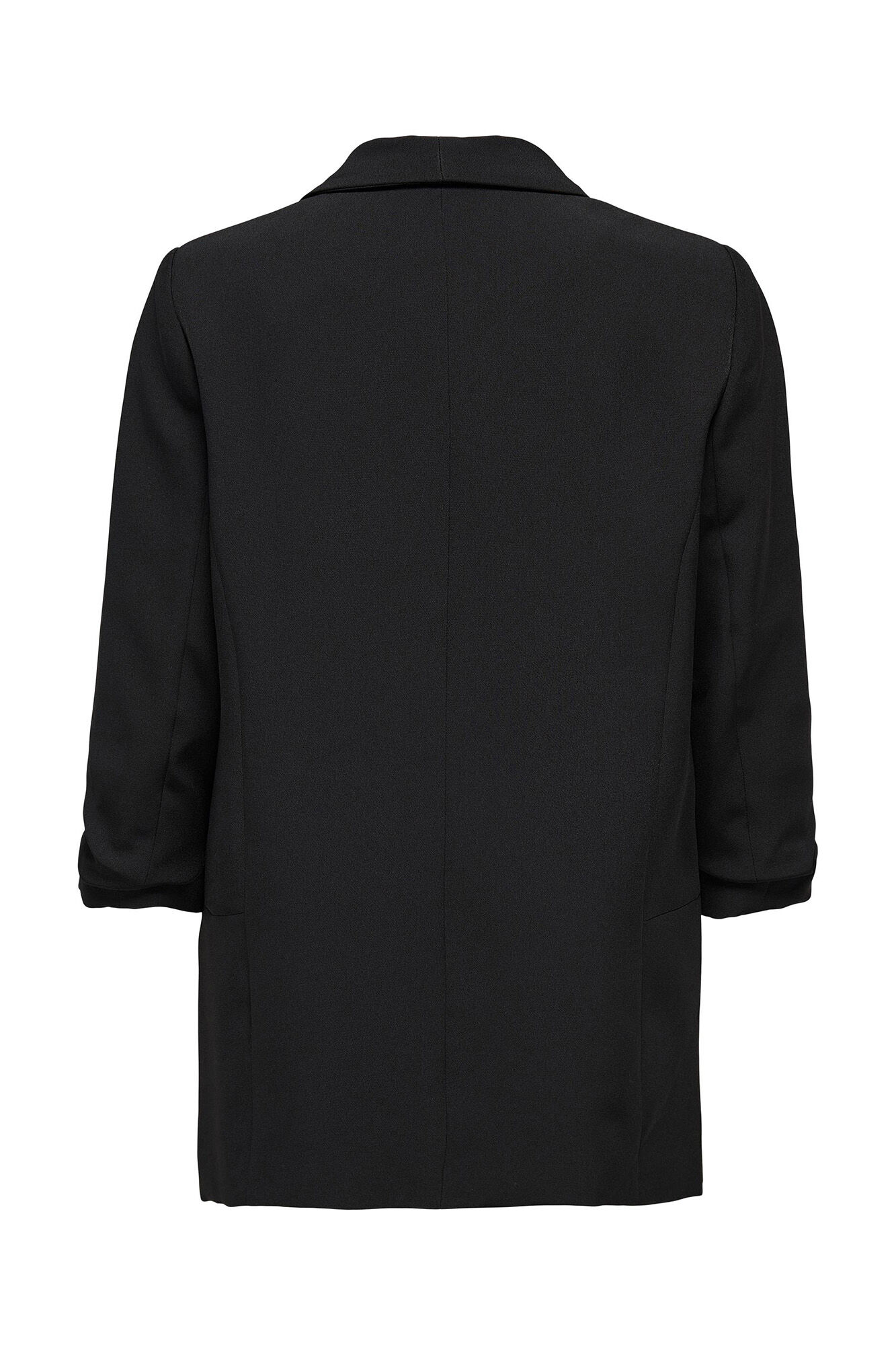Blazer com mangas curtas e lapelas