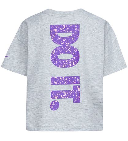 Nike T-Shirt - Just Do It - Grey Heather