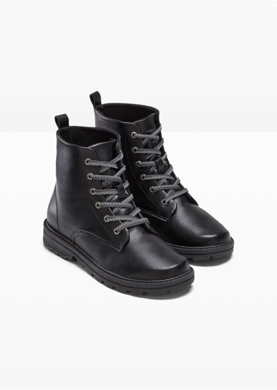Boots à lacets