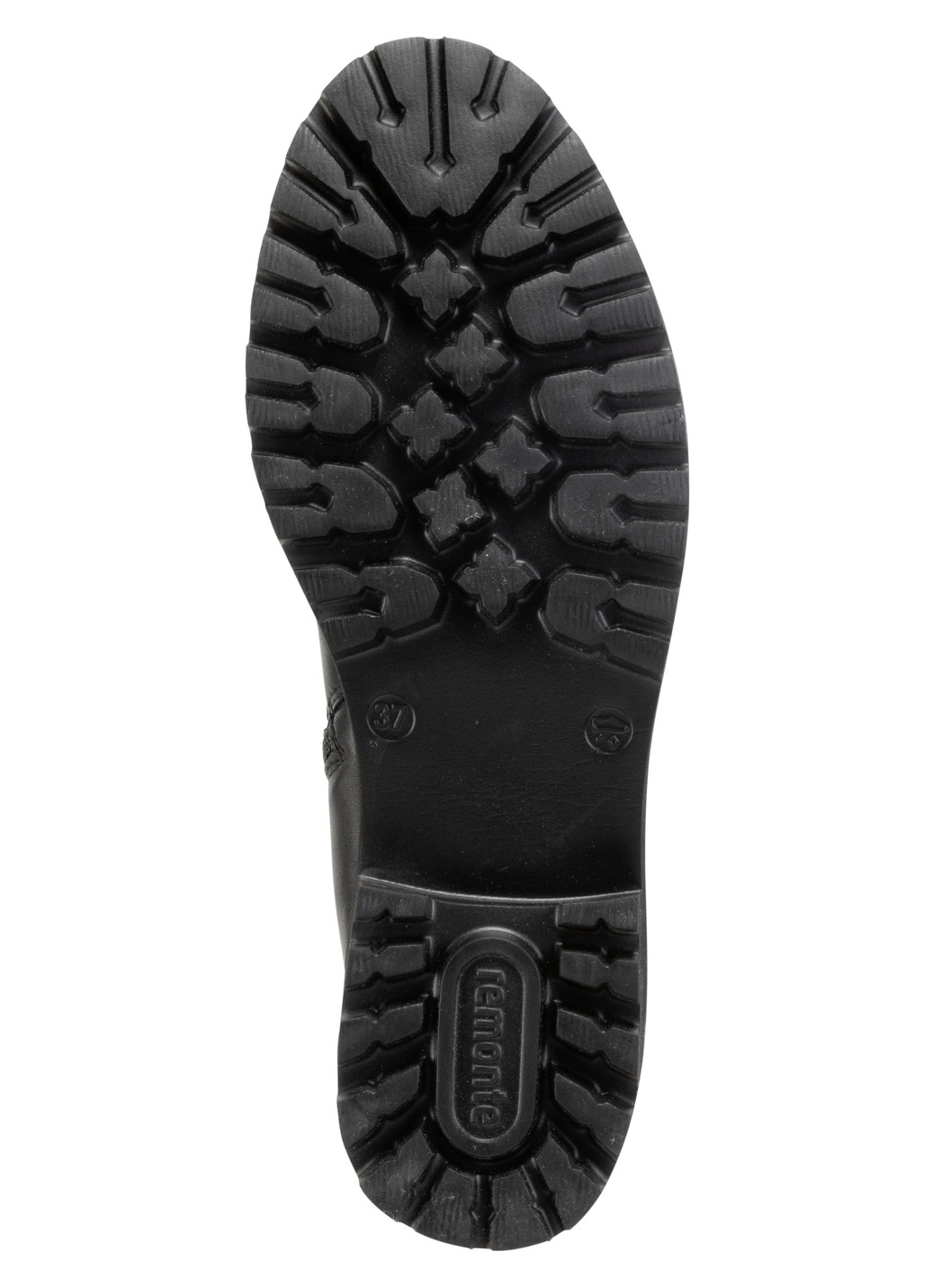 Remonte Schnür-Stiefelette aus teilweise schattiertem Nappaleder