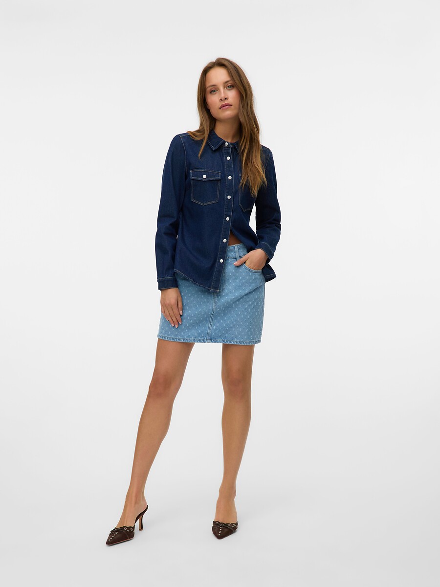 VERO MODA<br>Camisa jeans