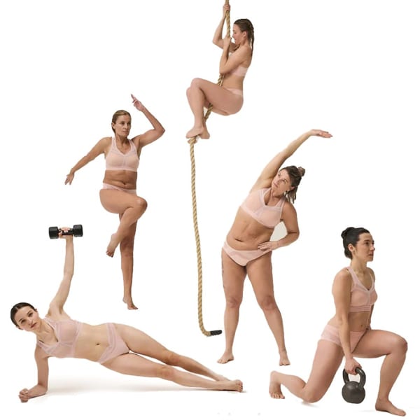 Brassière running HASTKO BRA38 NUDE