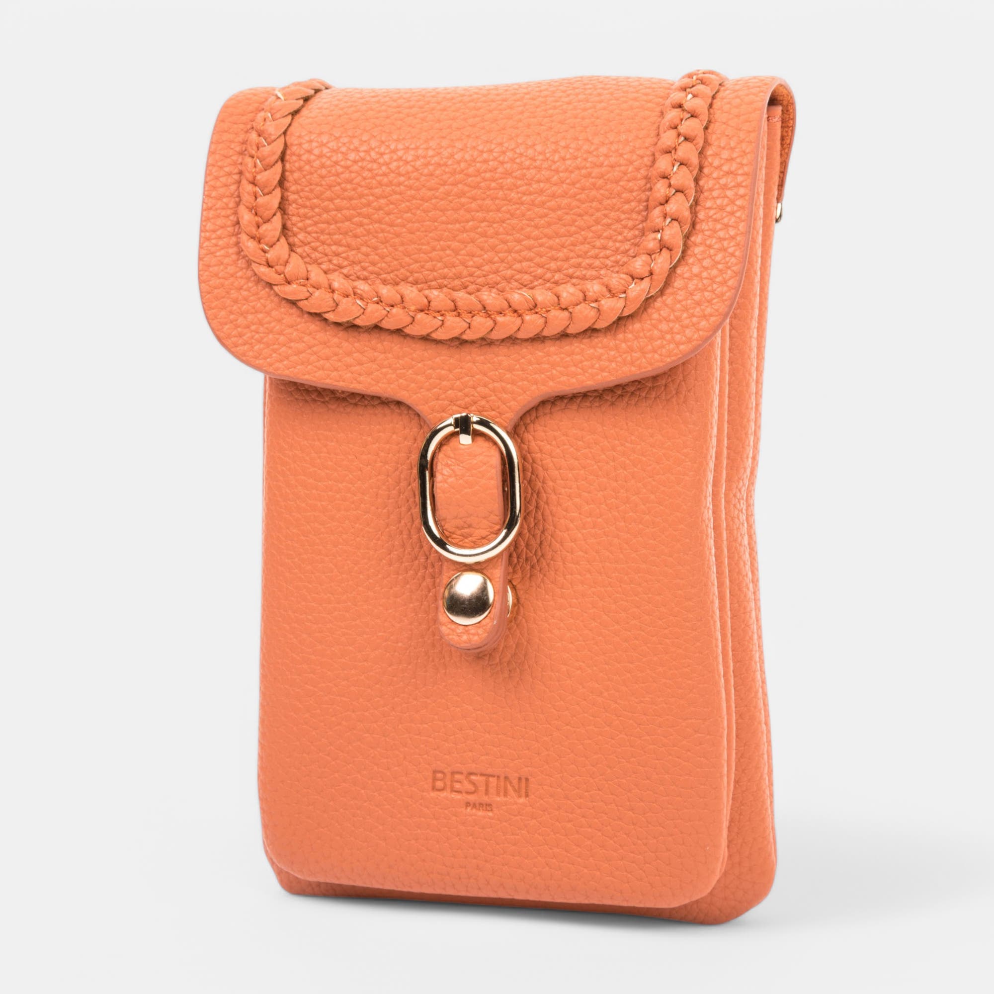 Pochette pour téléphone orange