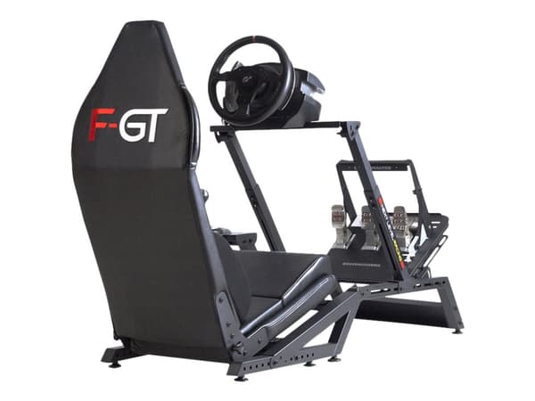 Next Level Racing F-GT - Kappløpsimulatorcockpit - matt svart