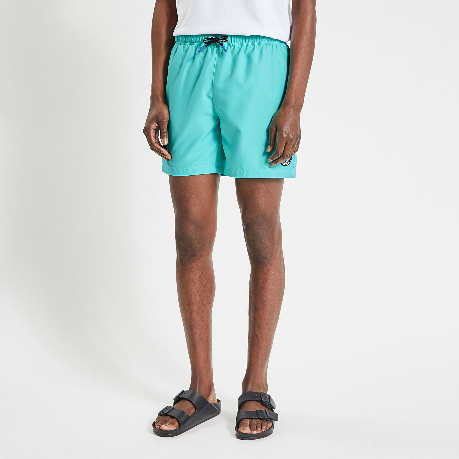 Maillot de bain uni Bleu moyen