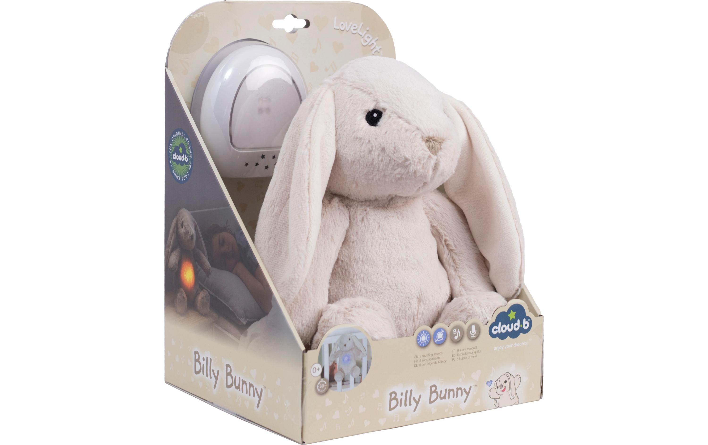 Einschlafhilfe Lovelight Buddies Billy der HaseKuscheliger Plüsch für eine beruhigende Wirkung