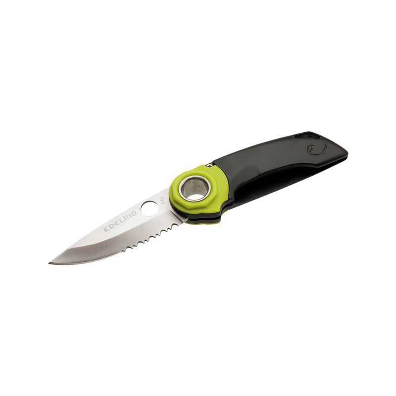 Rope Tooth Einhandmesser - Couteau escalade