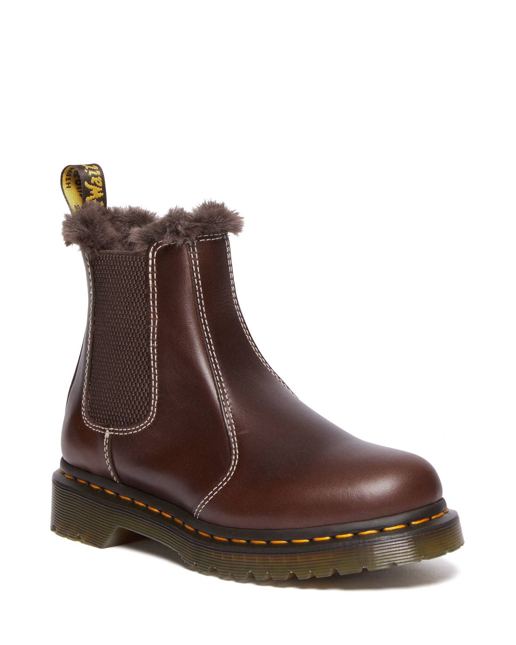 Dr. Martens| Damen Chelsea Boots LEONORE FUR LINED