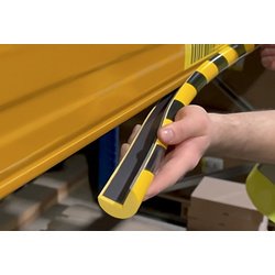 Profilé de protection C25R, magnétique, rond