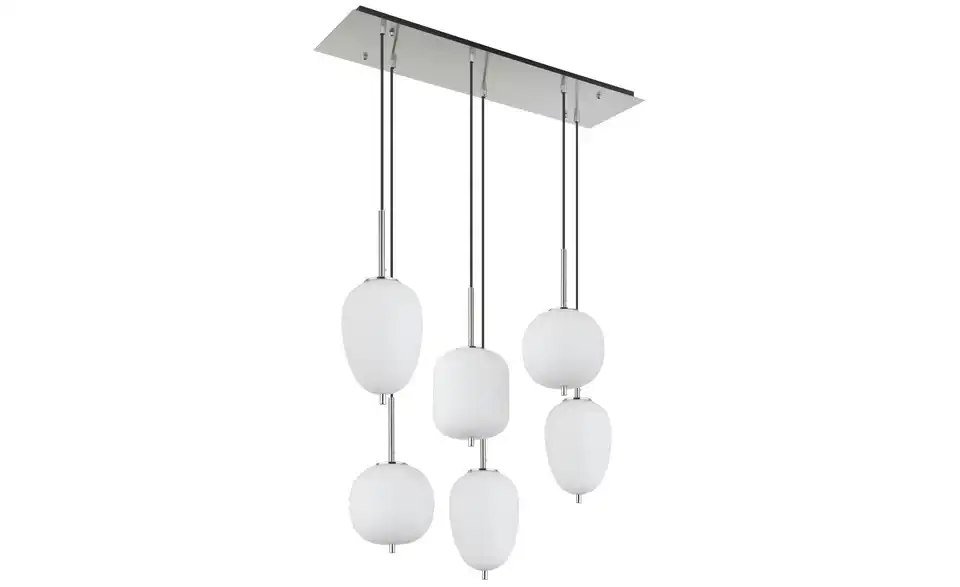 Pendelleuchte 120 cm 6-flammig 80 cm 34 cm