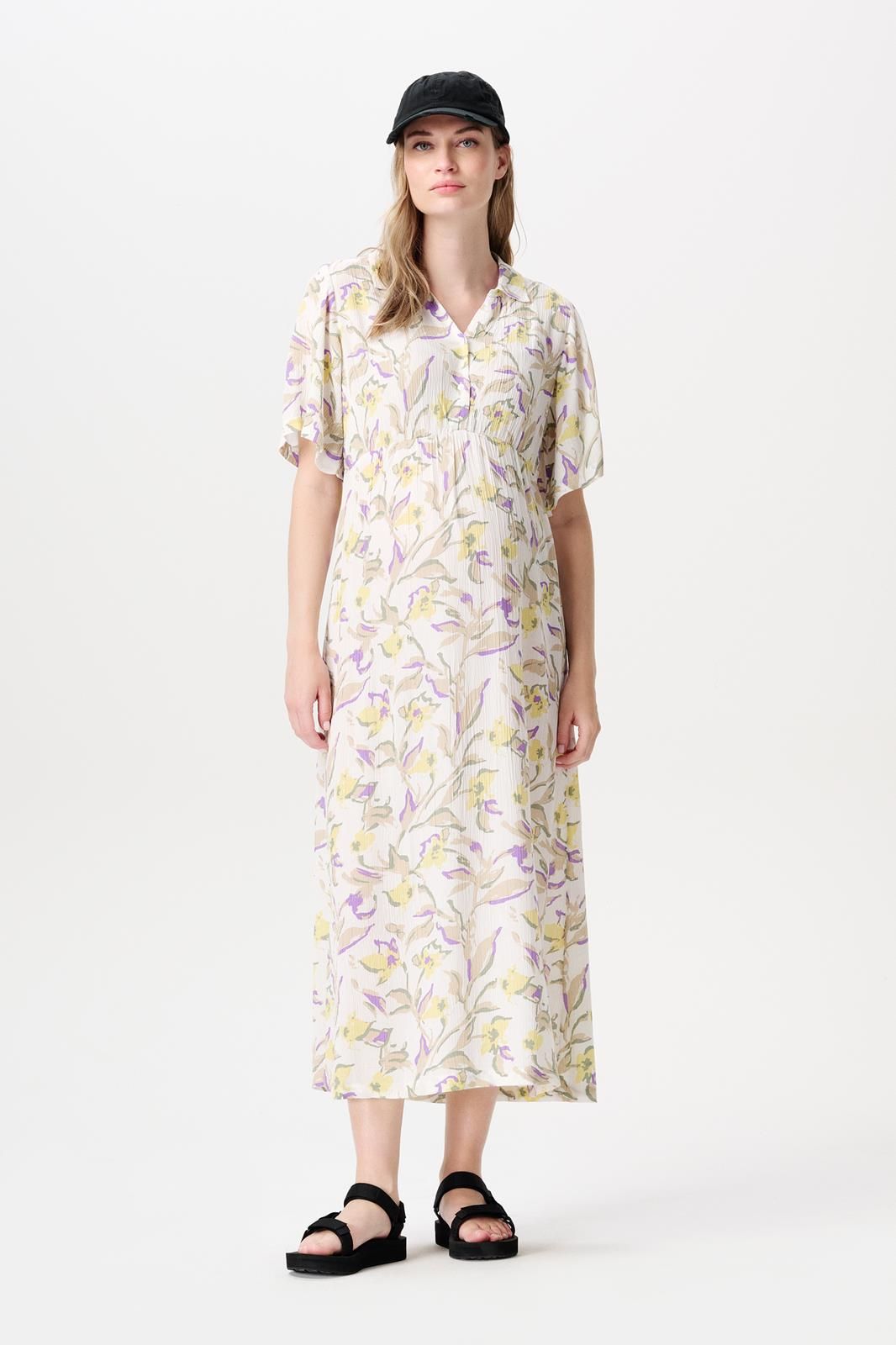 Noppies Maternity Jurk met voedingsfunctie Ofelia - Big Flower Print