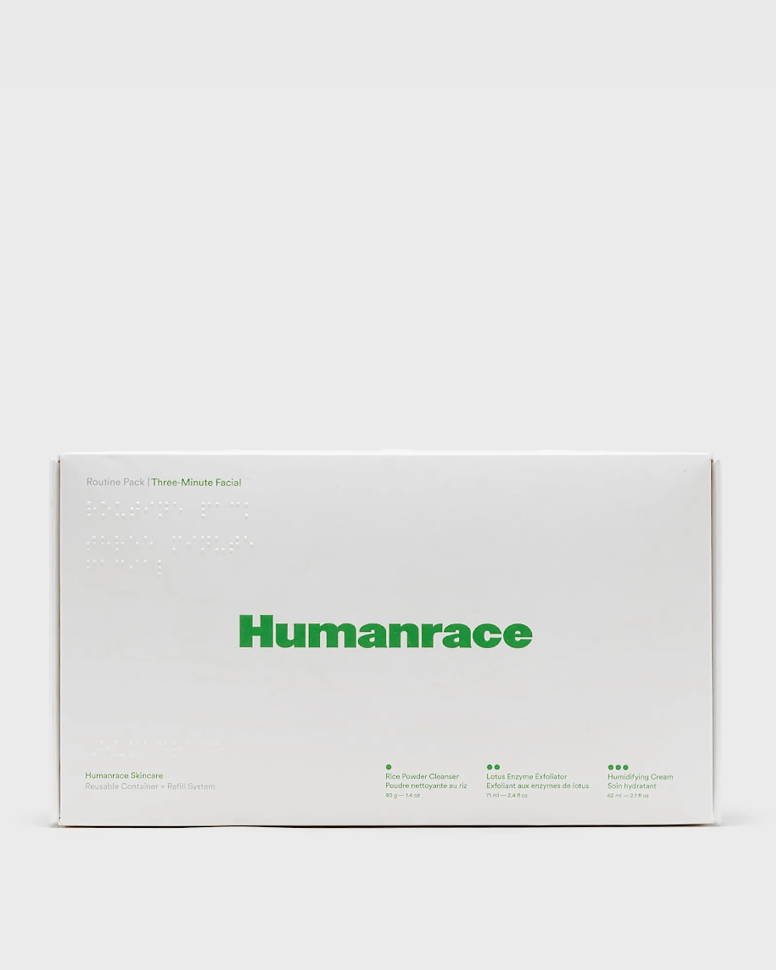 Humanrace ROUTINE PACK: THREE MINUTE FACIAL