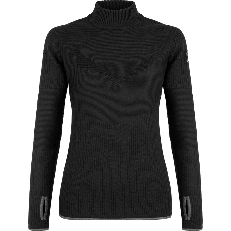 Salewa Damen Fanes Eng. Logo Am Pullover