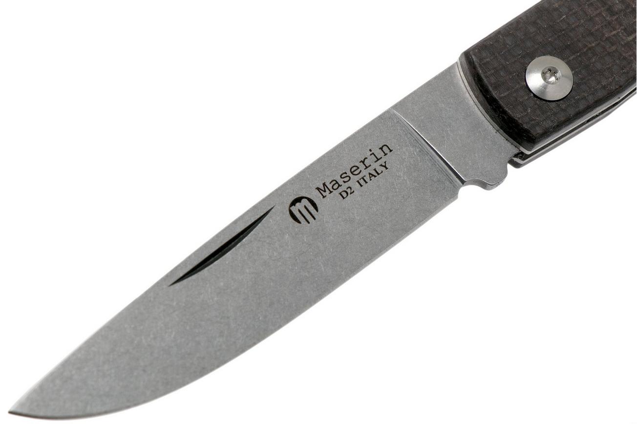 Maserin Scout Grey Micarta zakmes, 163-MG