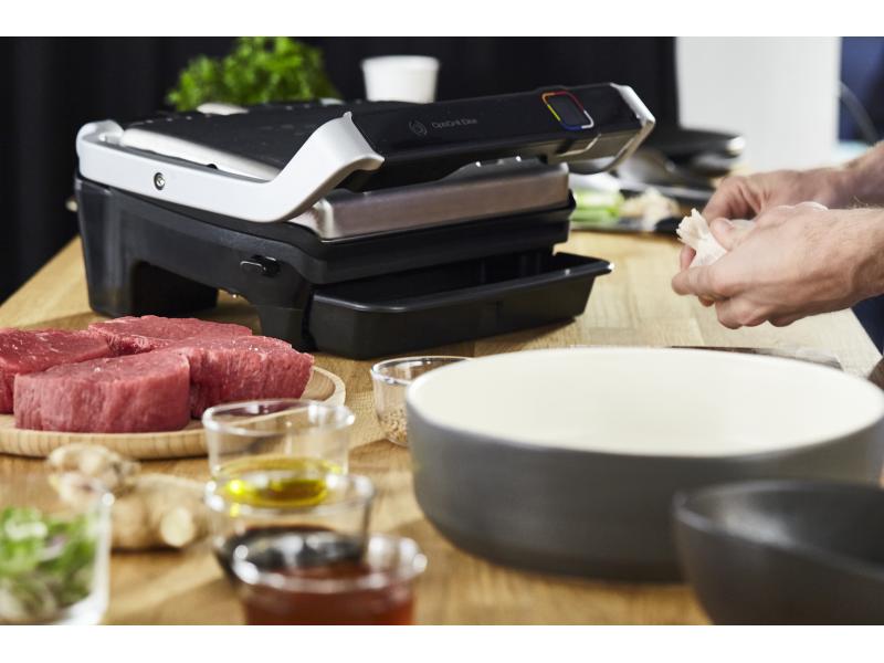 Tefal Kontaktgrill Optigrill Elite 2000 W Intelligenter Elektrogrill