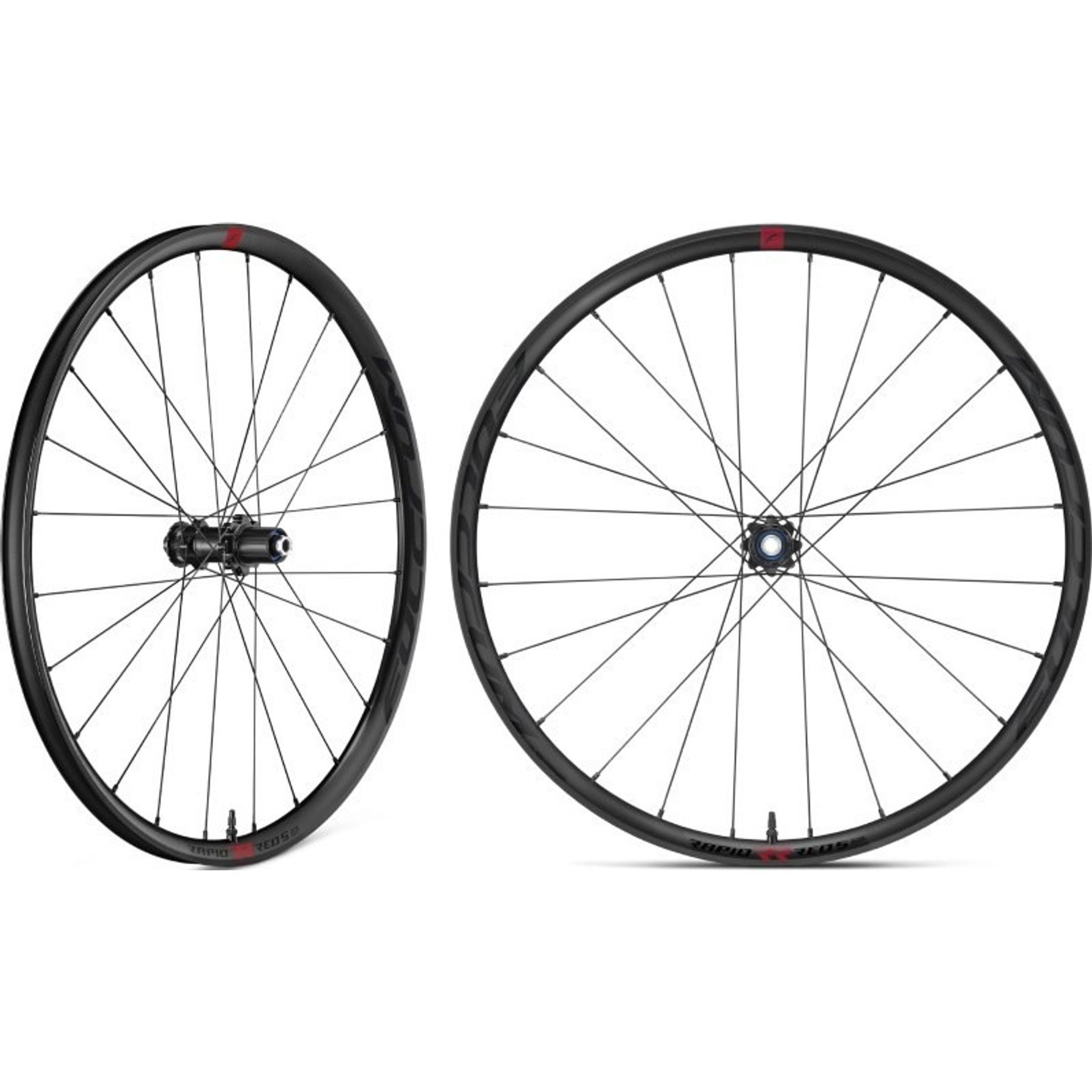 Fulcrum Rapid Red 5 Disc Gravel Wielset OEM