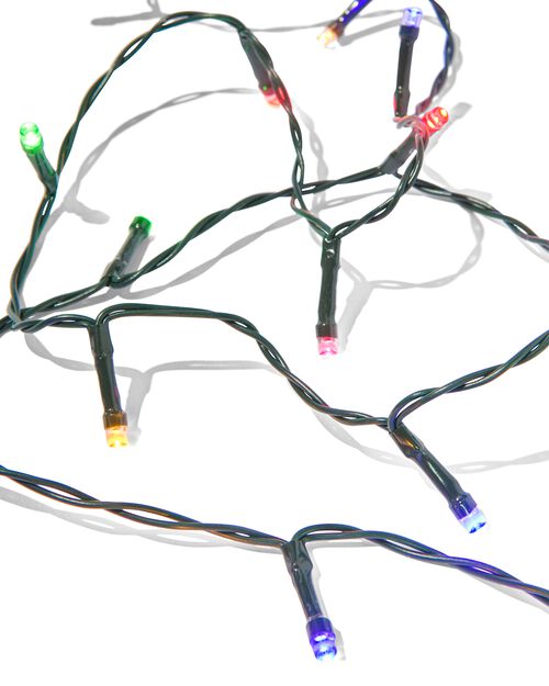 guirlande lumineuse 50 lampes LED 8.67m couleur
