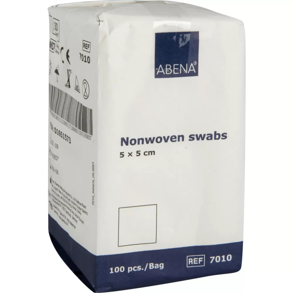 Abena Nonwoven kompress 5x5 cm - 100 stk.