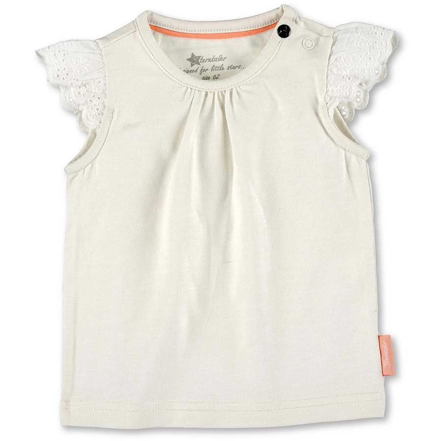 Sterntaler Kurzarm-Shirt ecru