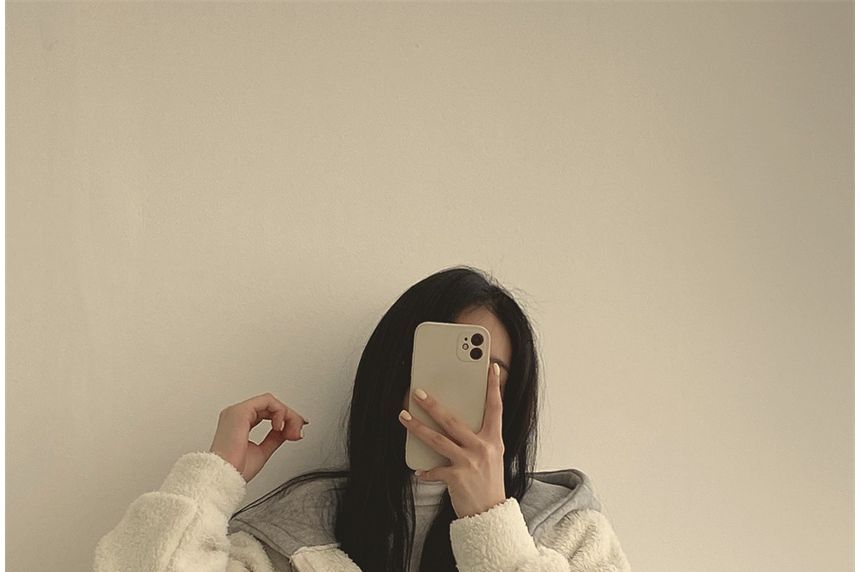 EFO - Fleece hoodie met rits