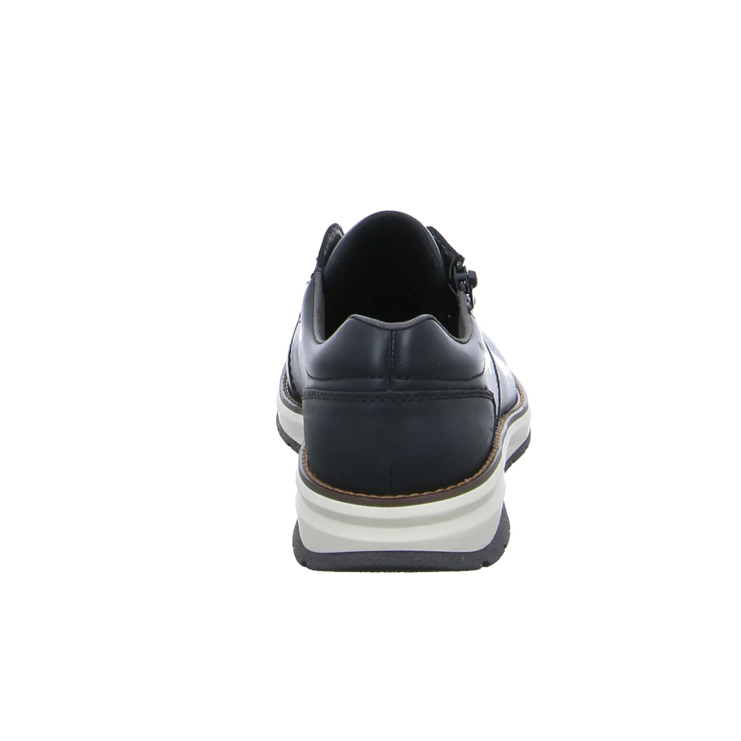 RIEKER Halbschuh-City Schwarz Leder