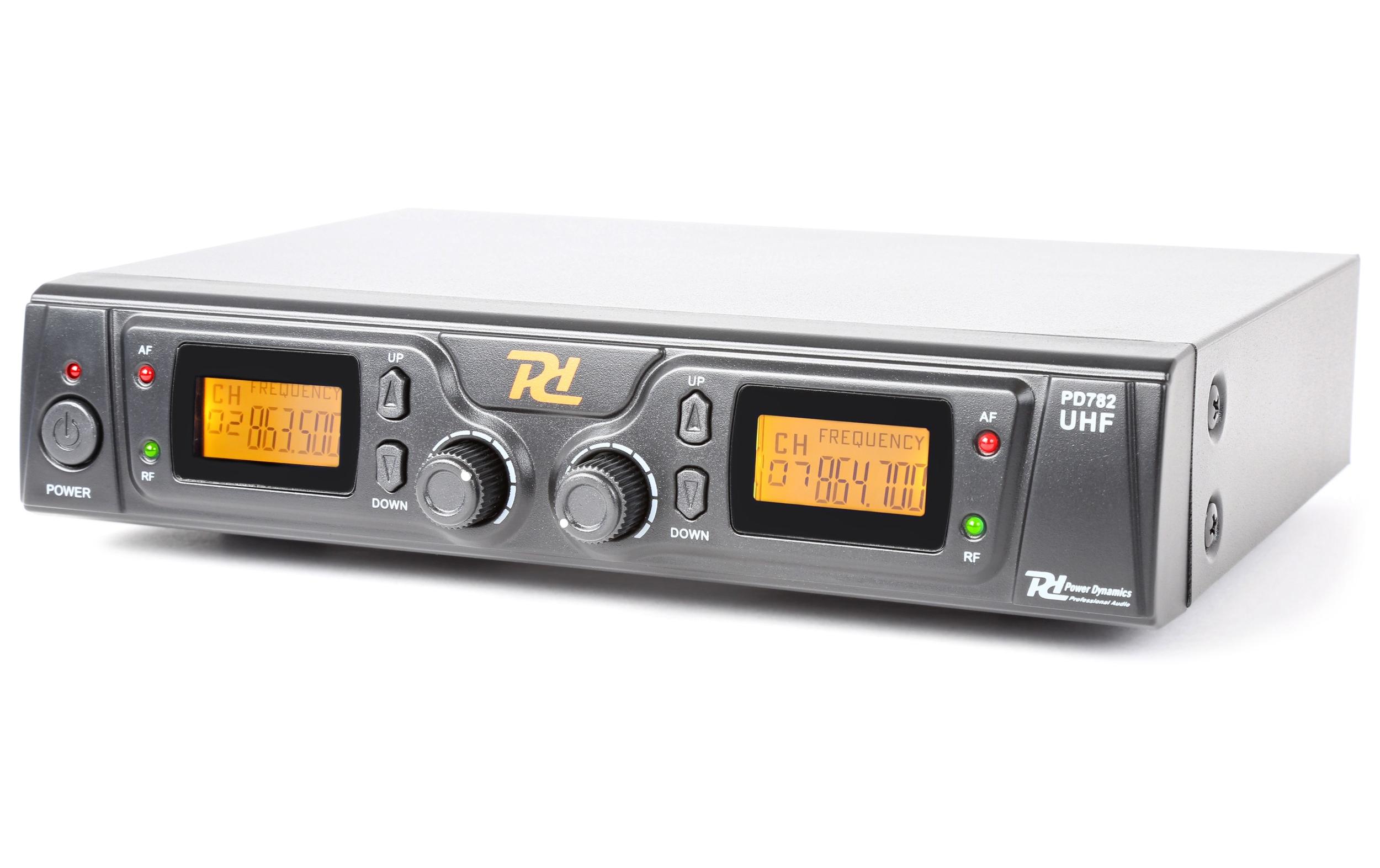 PD782<br>2-Kanal Funkstrecke UHF, Handsender