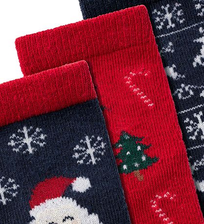 Name It Socken - NbnRichristmas - 3er-Pack - Dark Sapphire/Jeste