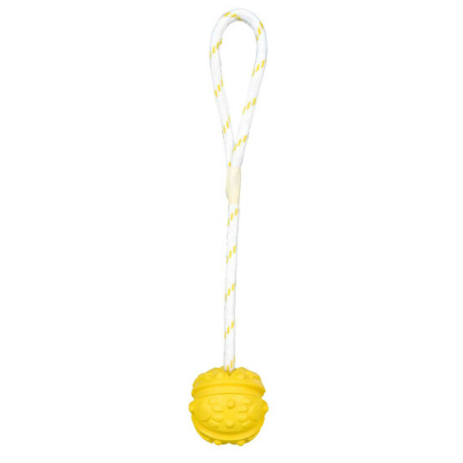 Balle flottante sur corde Trixie pour chien