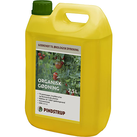 Pindstrup organisk gødning 2,5 liter