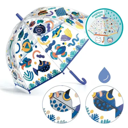 Djeco Regenschirm Fische