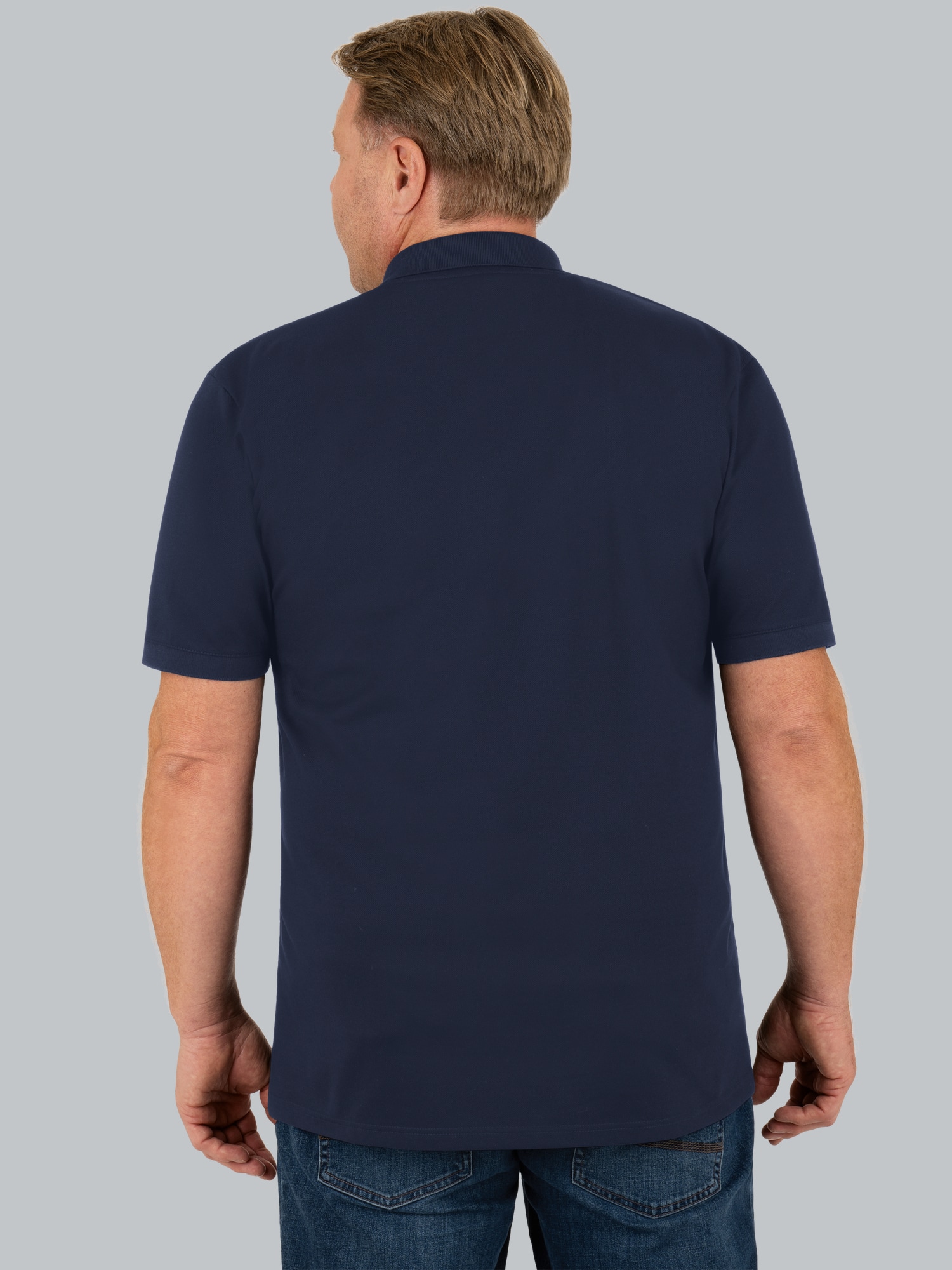 Polo-Shirt 100% Biobaumwolle Navy