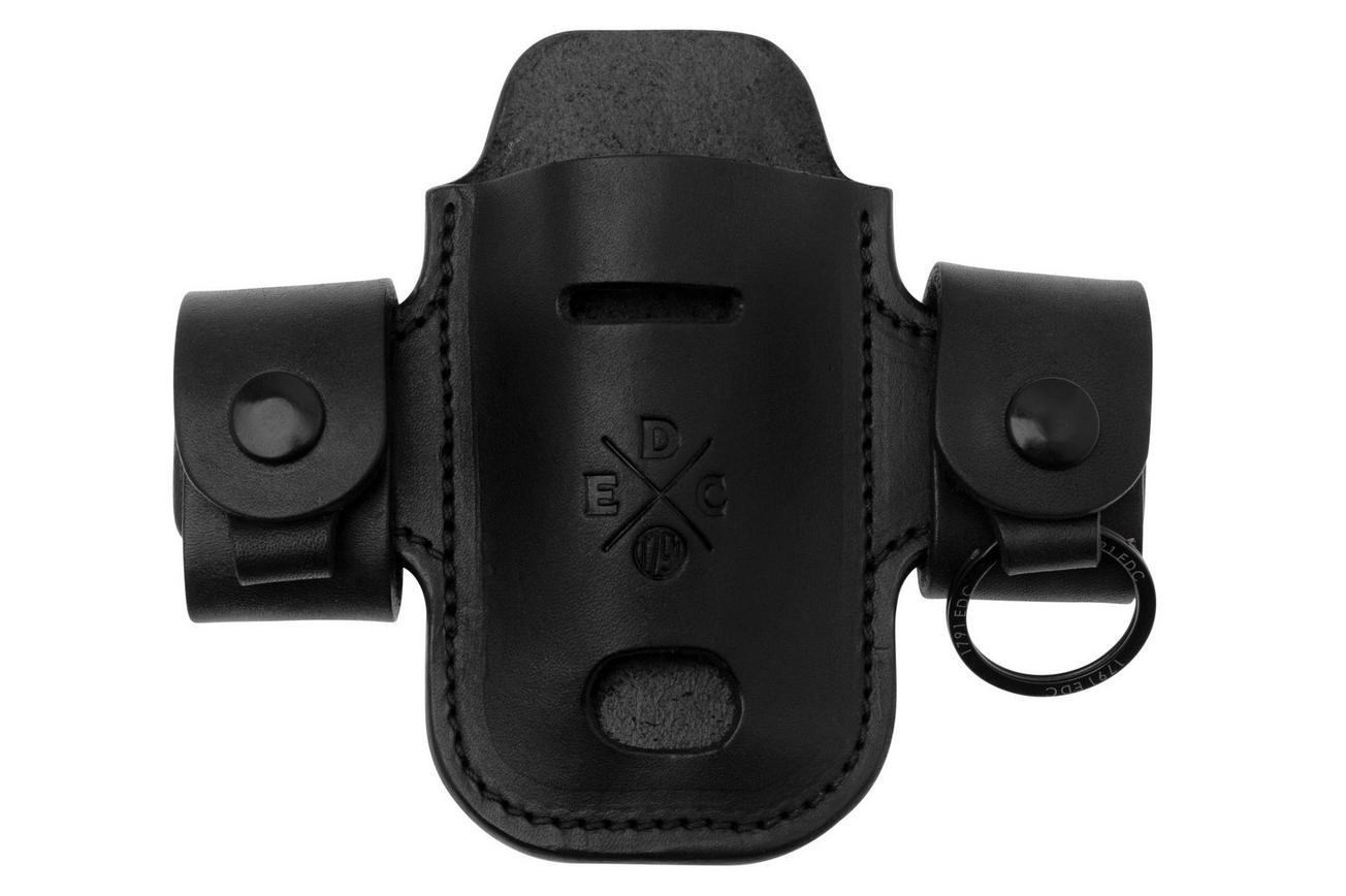 1791 EDC Heavy Duty Action-Snap Solo Ambi EDC-HD-AS-SL-BLK-A Black, lederen riemholster