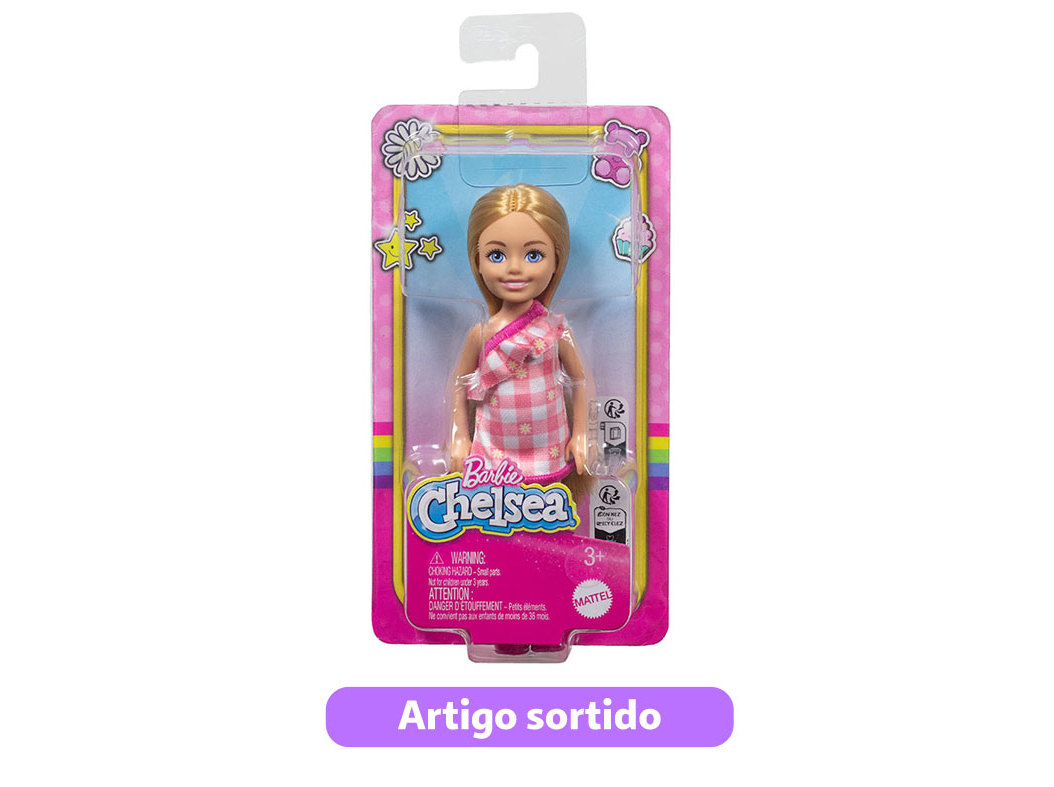 BONECA BARBIE CHELSEA MODELOS SORTIDOS