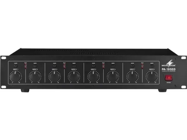 PA-1850D 8-channel class D PA amplifier