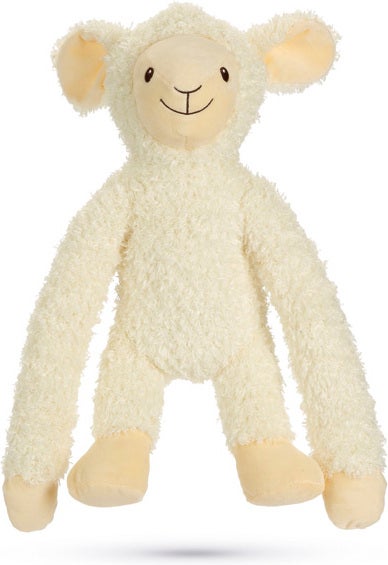 Beeztees hondenspeelgoed knuffel schaap Jessy wit 40 x 27 x 13,5 cm