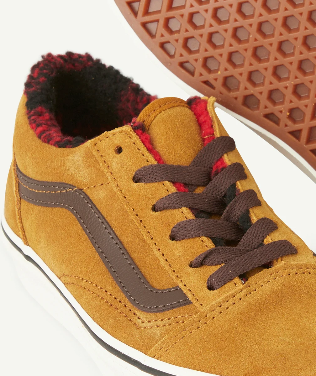 VANSBASKETS AUX LACETS MARRON OLD SKOOL