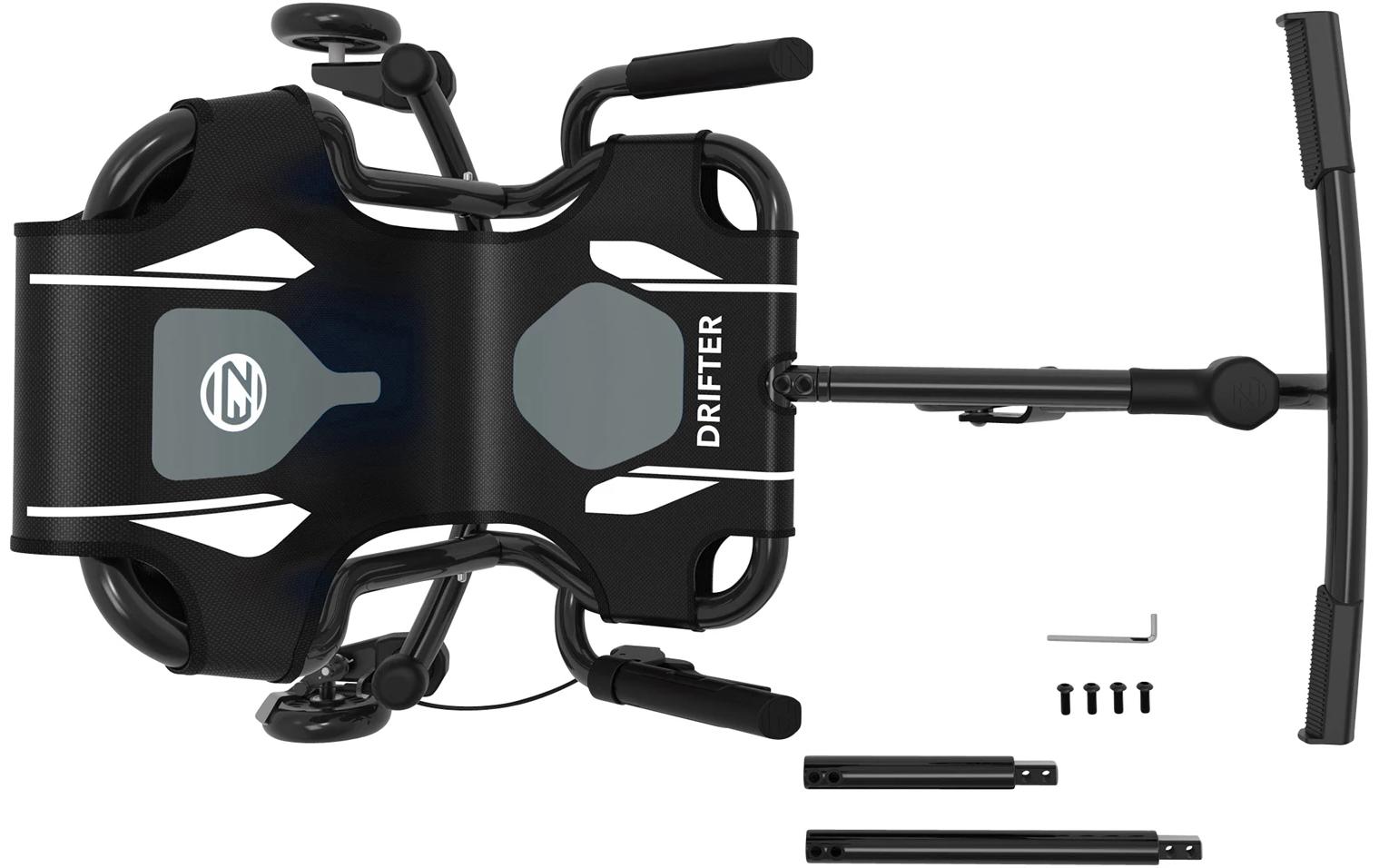 Dreirad EzyRoller Drifter X Schwarz<br>Kinderfahrzeuge ohne Pedalen