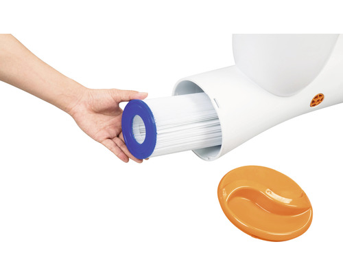 Bestway® Flowclear™ Skimatic™ 2-in-1 hangende skimmer/filterpompcombinatie 2.574 l/u, 48 W