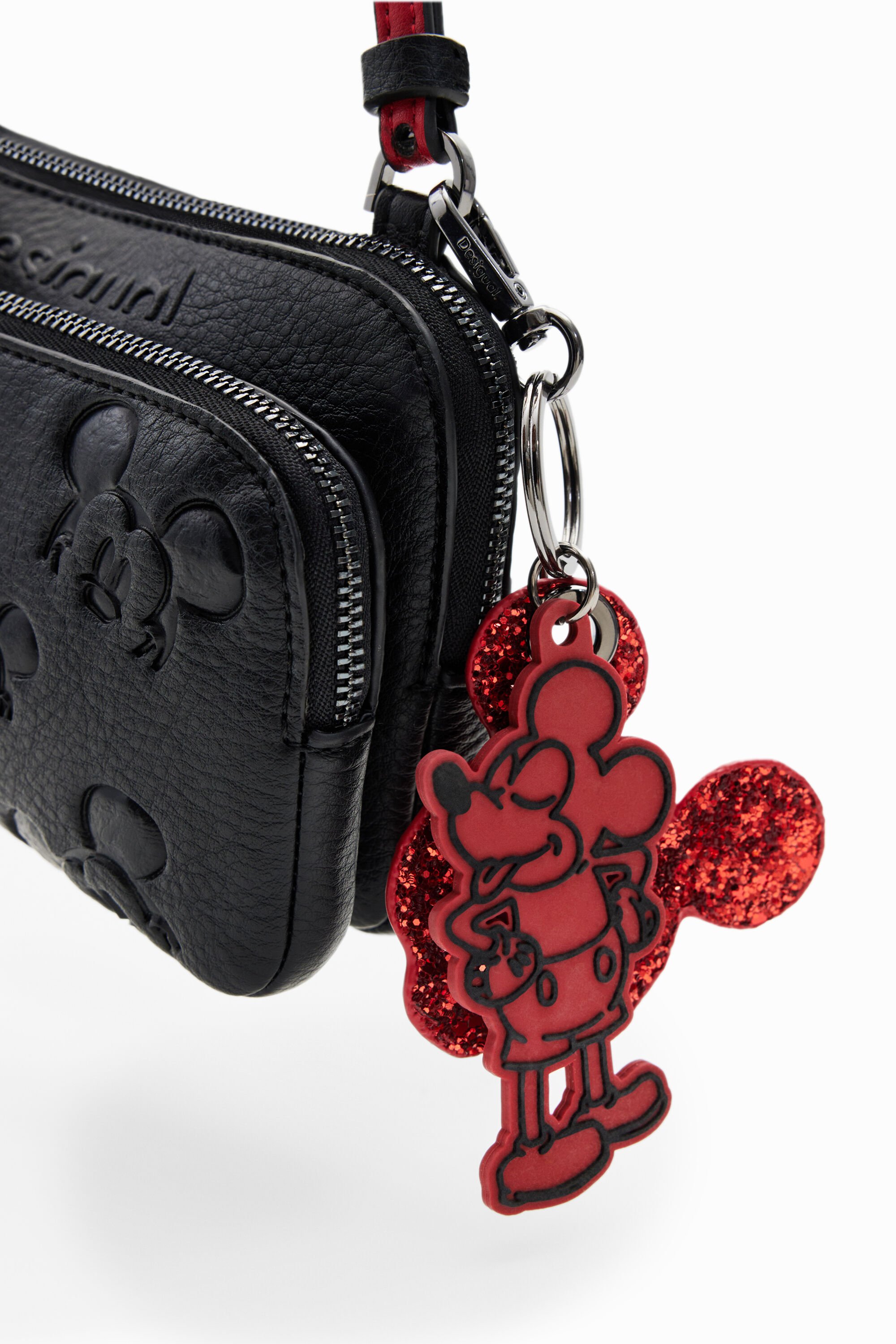 Étui de téléphone portable porte-monnaie Mickey Mouse