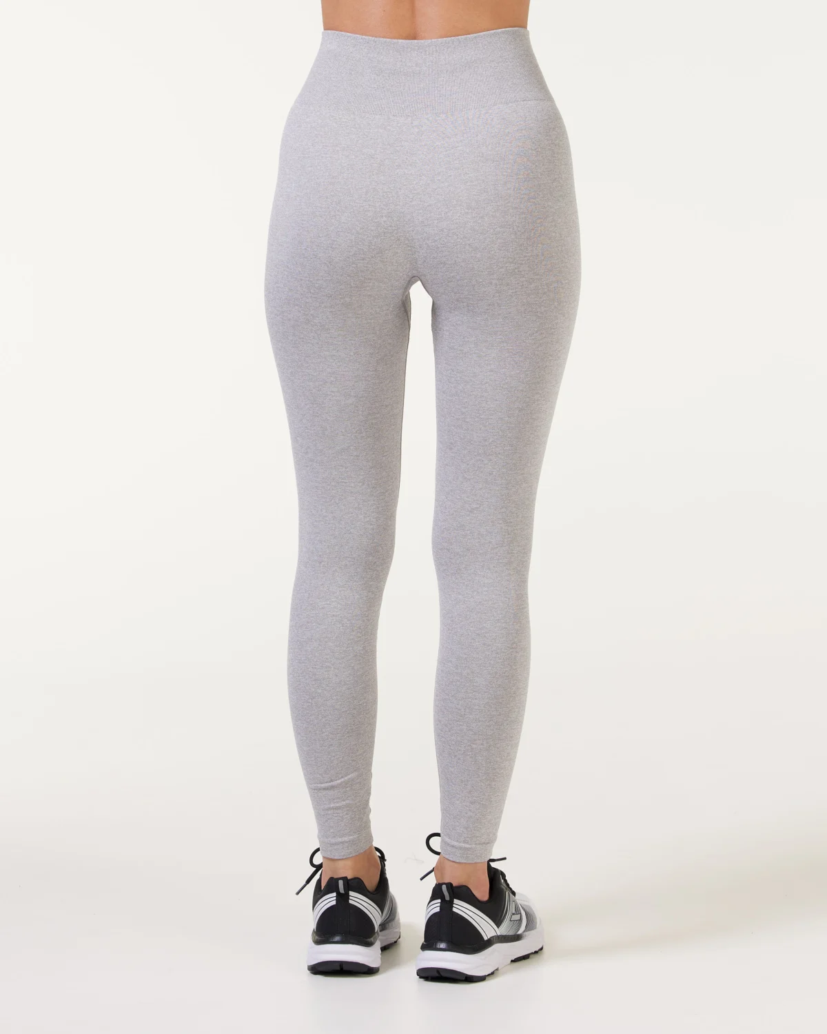 LEVITY Essential Seamless Tights Light Grey Melange