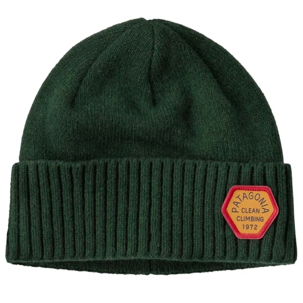 Bonnet ski PATAGONIA BRODEO BEANIE CLEAN CLIMB PATCH PINYON GREEN