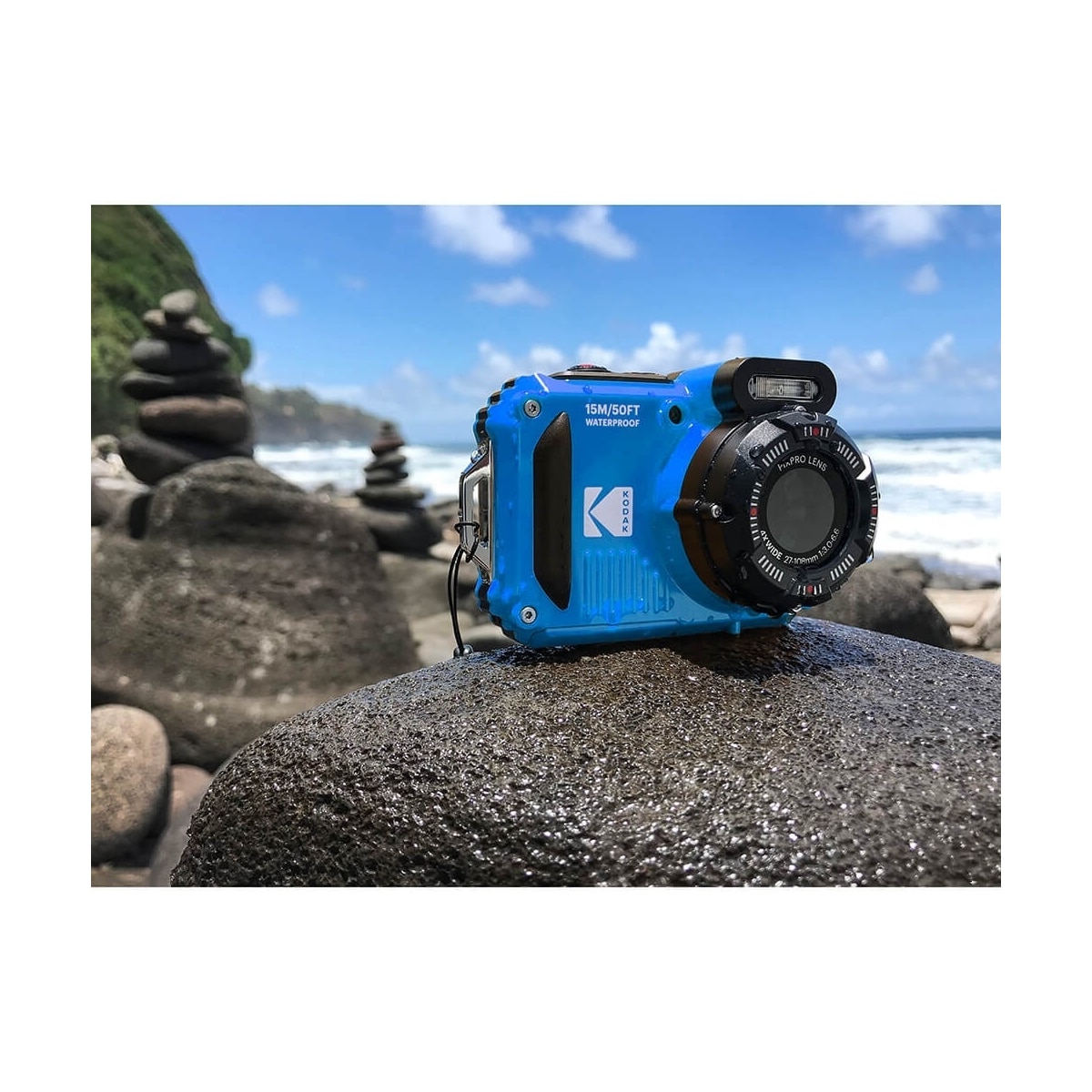 Kodak Digital Camera Pixpro WPZ2 4x WP 16MP wifi Blue