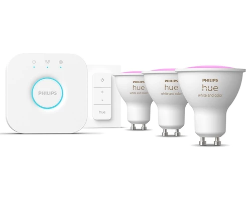 Philips HueWCA 4.2W GU10 3set sw EU